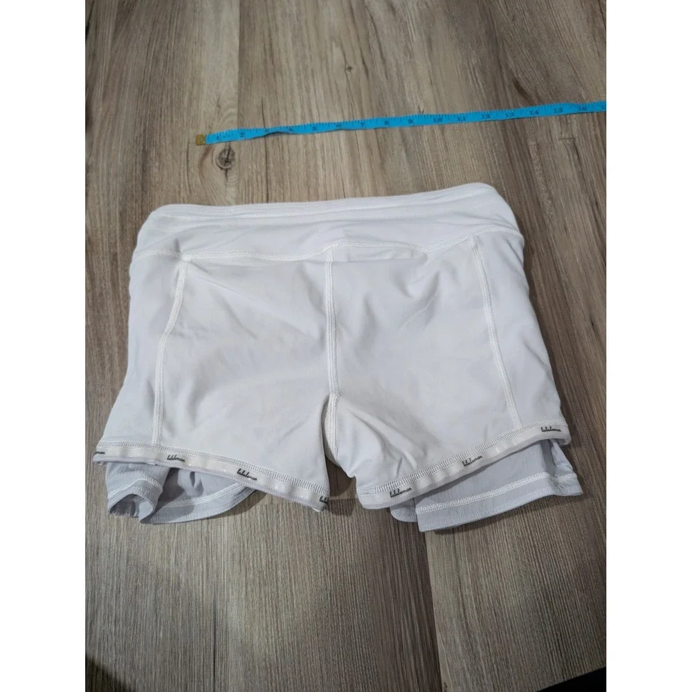 Lululemon, Wmns 4, Pace Rival Mid-Rise Skort, Light Gray, Tennis Golf Activewear